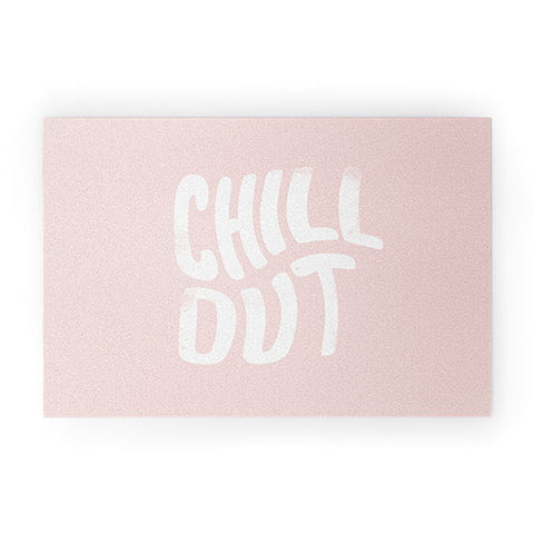 Phirst Chill Out Vintage Pink Welcome Mat