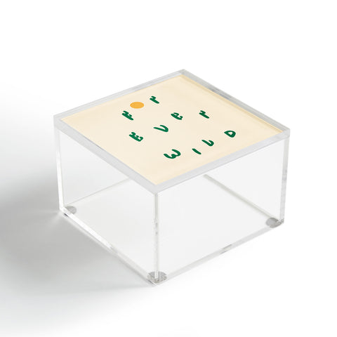 Phirst Forever Wild Cacti Acrylic Box