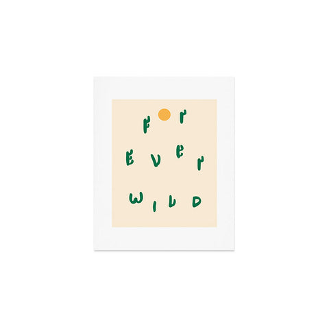 Phirst Forever Wild Cacti Art Print