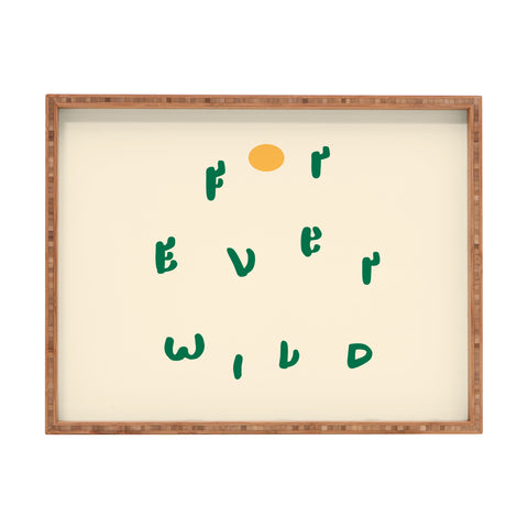Phirst Forever Wild Cacti Rectangular Tray