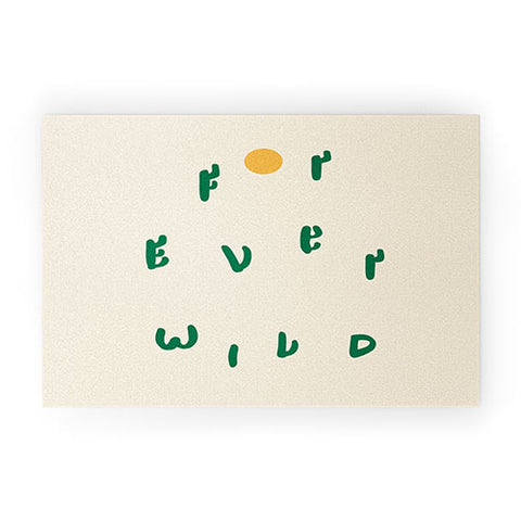 Phirst Forever Wild Cacti Welcome Mat