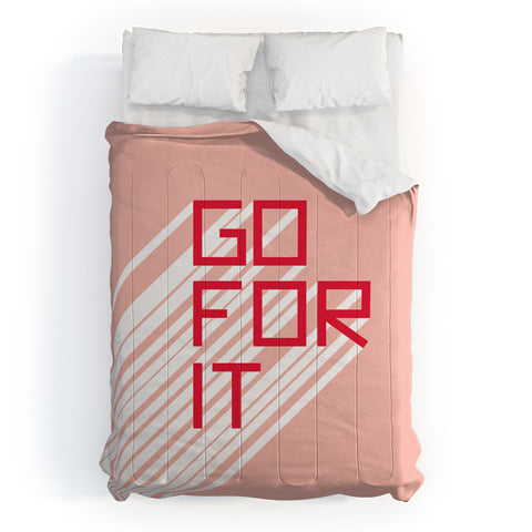 Phirst Go For It Pink Comforter