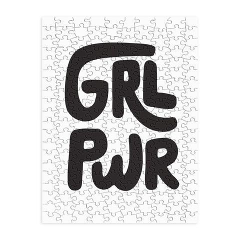 Phirst GRL PWR Black and White Puzzle