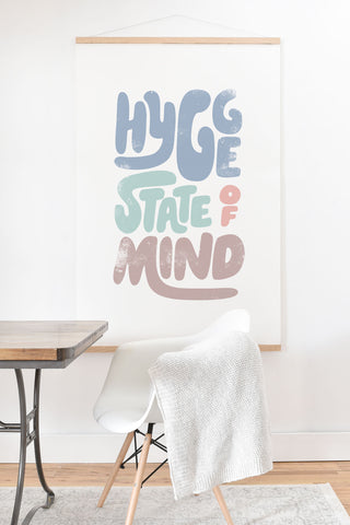 Phirst Hygge Vibes Only Art Print And Hanger