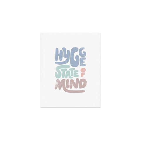 Phirst Hygge Vibes Only Art Print