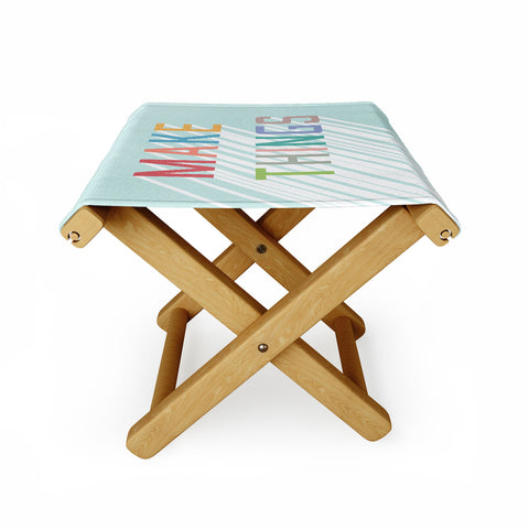 Phirst Make Things Folding Stool