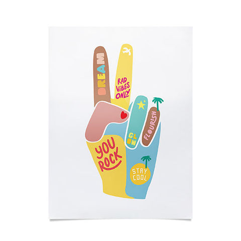 Phirst Motivational Peace Out Poster