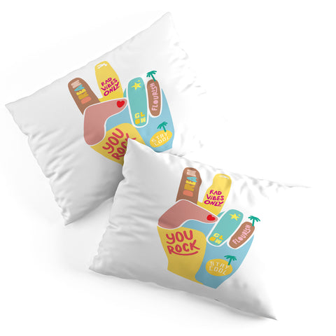 Phirst Motivational Peace Out Pillow Shams