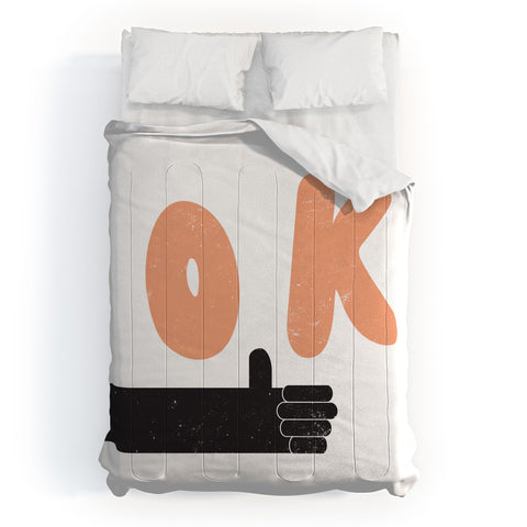 Phirst OK Thumbs Up Comforter