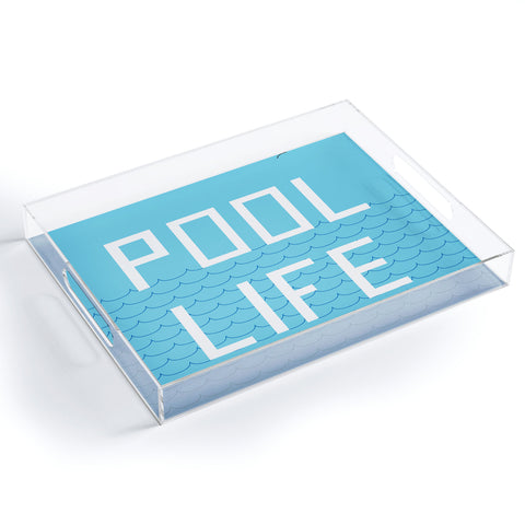 Phirst Pool Life Swimmer Acrylic Tray