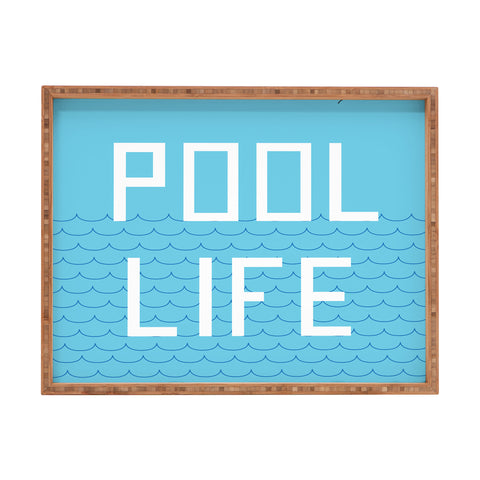 Phirst Pool Life Swimmer Rectangular Tray
