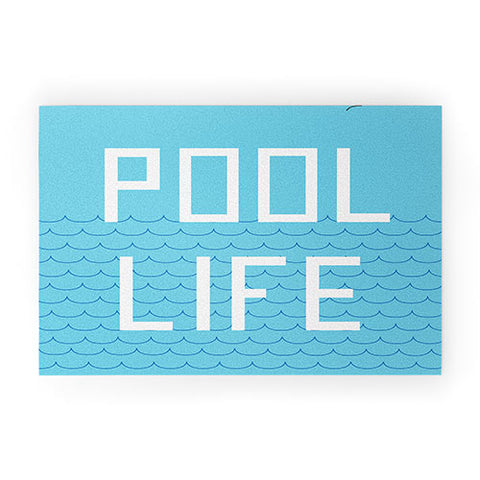 Phirst Pool Life Swimmer Welcome Mat