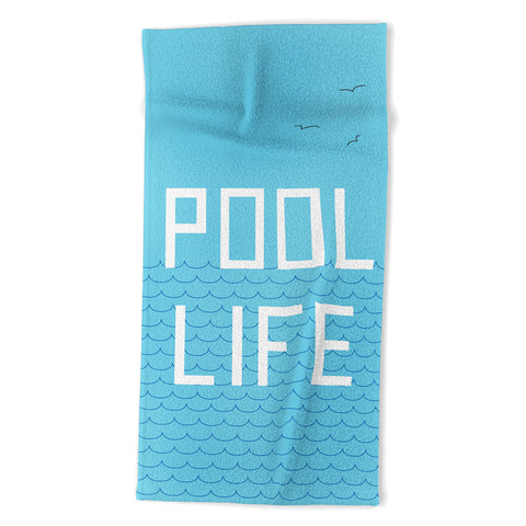 Phirst Pool Life Swimmer Beach Towel