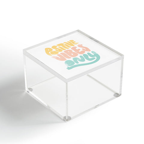 Phirst Positive Vibes Only Acrylic Box