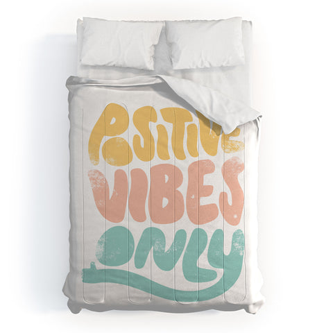 Phirst Positive Vibes Only Comforter