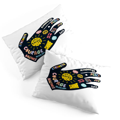 Phirst Positivity Helping Hand Pillow Shams