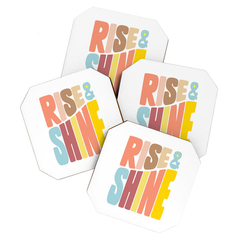 Phirst Rise and Shine Sun Coaster Set