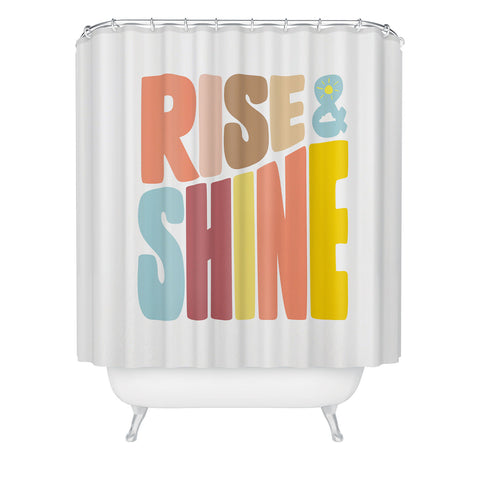 Phirst Rise and Shine Sun Shower Curtain