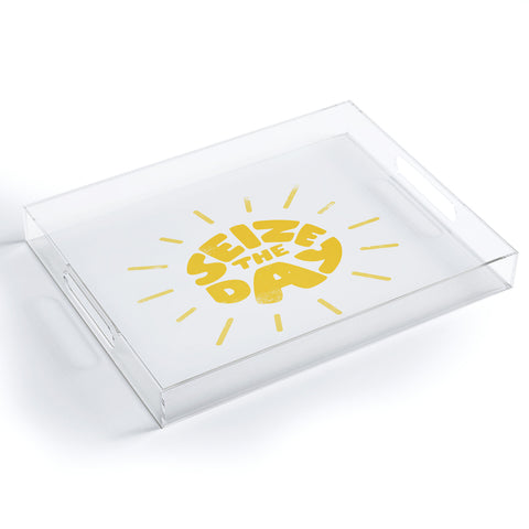 Phirst Seize the day Acrylic Tray