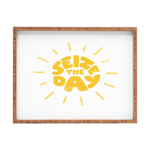 Phirst Seize the day Rectangular Tray