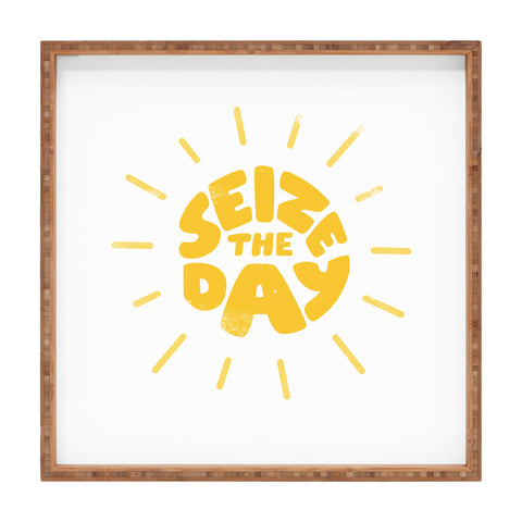 Phirst Seize the day Square Tray
