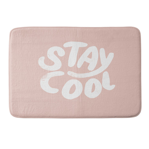 Phirst Stay Cool Pink Memory Foam Bath Mat