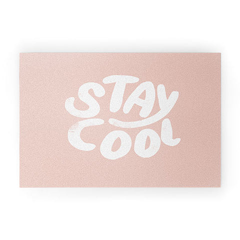 Phirst Stay Cool Pink Welcome Mat