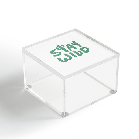 Phirst Stay Wild Acrylic Box