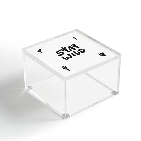 Phirst Stay Wild Cacti Acrylic Box