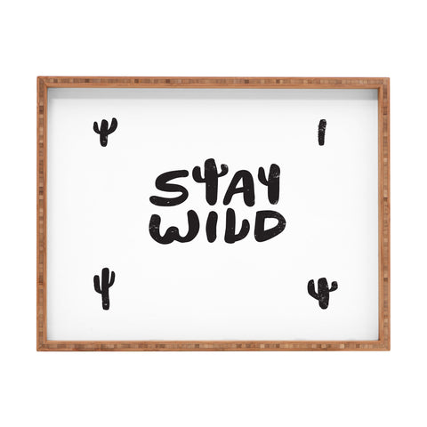 Phirst Stay Wild Cacti Rectangular Tray