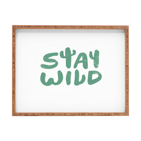 Phirst Stay Wild Rectangular Tray