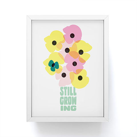 Phirst Still Growing Framed Mini Art Print