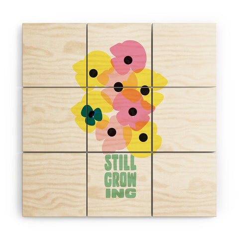 Phirst Still Growing Wood Wall Mural