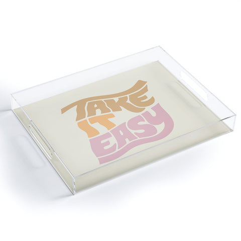 Phirst Take It Easy Acrylic Tray