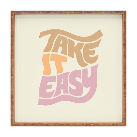 Phirst Take It Easy Square Tray