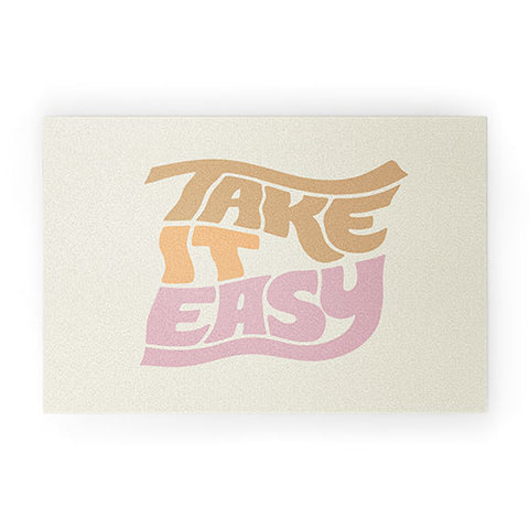 Phirst Take It Easy Welcome Mat
