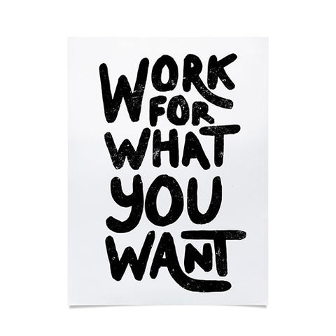 Phirst Work for what you want Poster