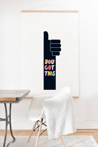Phirst You Got This Thumbs Up Art Print And Hanger