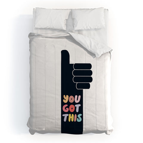 Phirst You Got This Thumbs Up Comforter