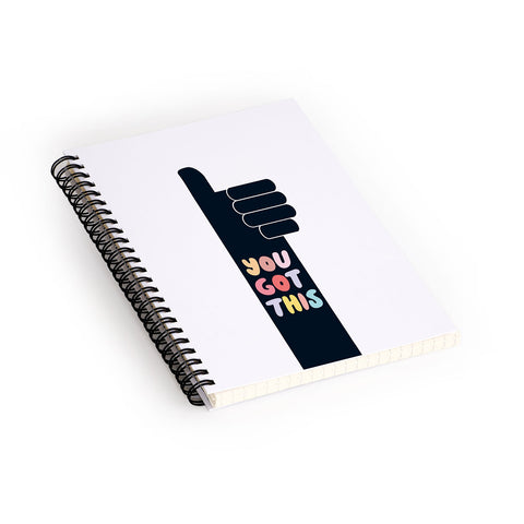 Phirst You Got This Thumbs Up Spiral Notebook