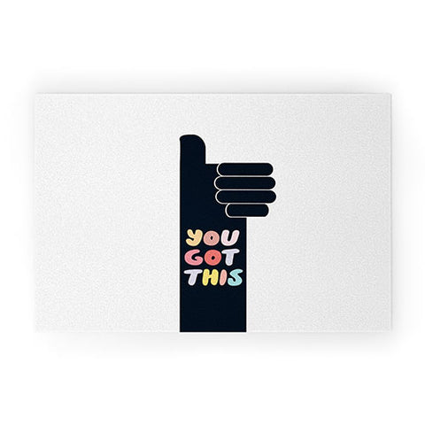 Phirst You Got This Thumbs Up Welcome Mat
