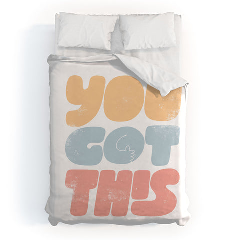 Phirst You Got This Vintage Duvet Cover