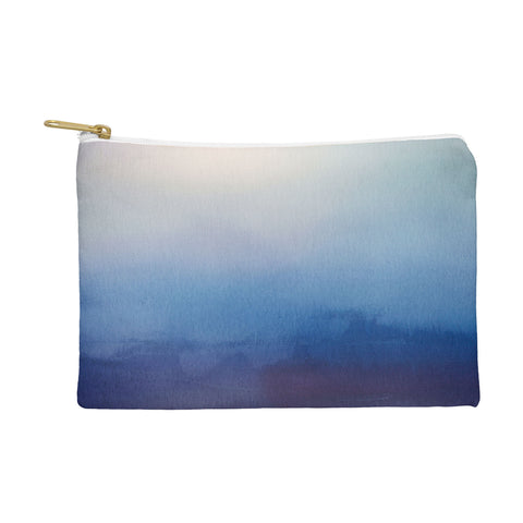 PI Photography and Designs Abstract Watercolor Blend Pouch