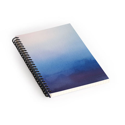 PI Photography and Designs Abstract Watercolor Blend Spiral Notebook