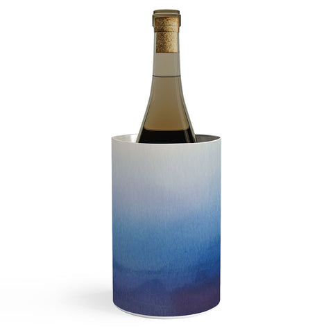 PI Photography and Designs Abstract Watercolor Blend Wine Chiller