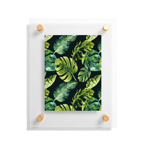 PI Photography and Designs Botanical Tropical Palm Leaves Floating Acrylic Print