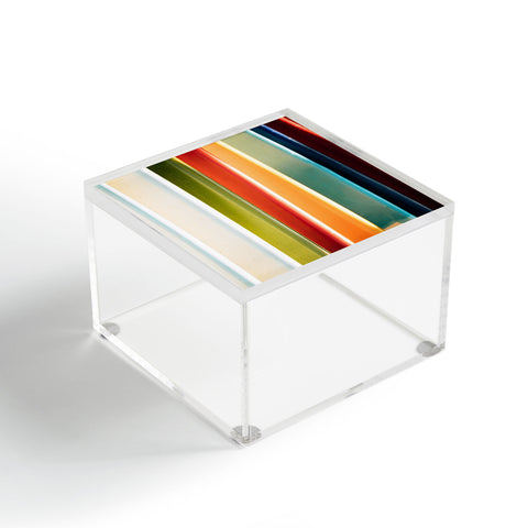 PI Photography and Designs Colorful Surfboards Acrylic Box