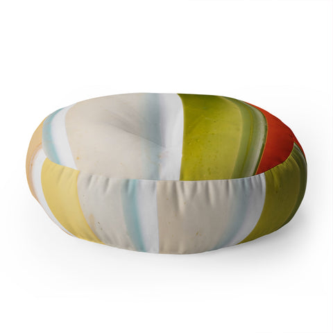 PI Photography and Designs Colorful Surfboards Floor Pillow Round