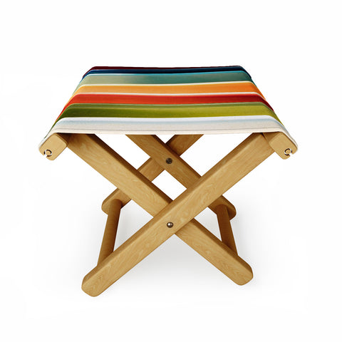 PI Photography and Designs Colorful Surfboards Folding Stool