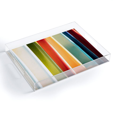 PI Photography and Designs Colorful Surfboards Acrylic Tray